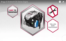 Briggs & Stratton® EXi-serien motorer | Briggs & Stratton