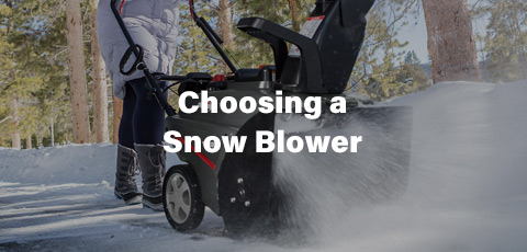 Choosing a Snow Blower
