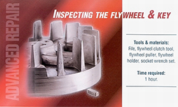 Requirement for flywheel replacement and inspection