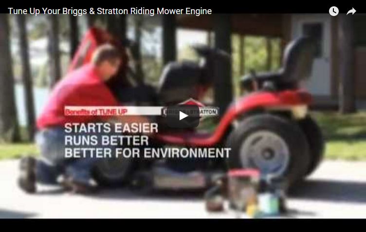 Riding Lawn Mower Engine Tune Up | Briggs & Stratton