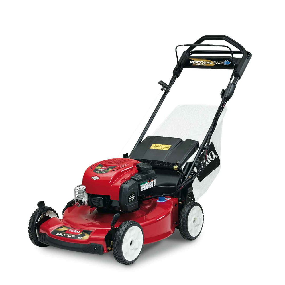 Toro Recycler 22 SelfPropelled Lawn Mower with Electric Start Toro Recycler 22 SelfPropelled Lawn Mower with Electric Start
