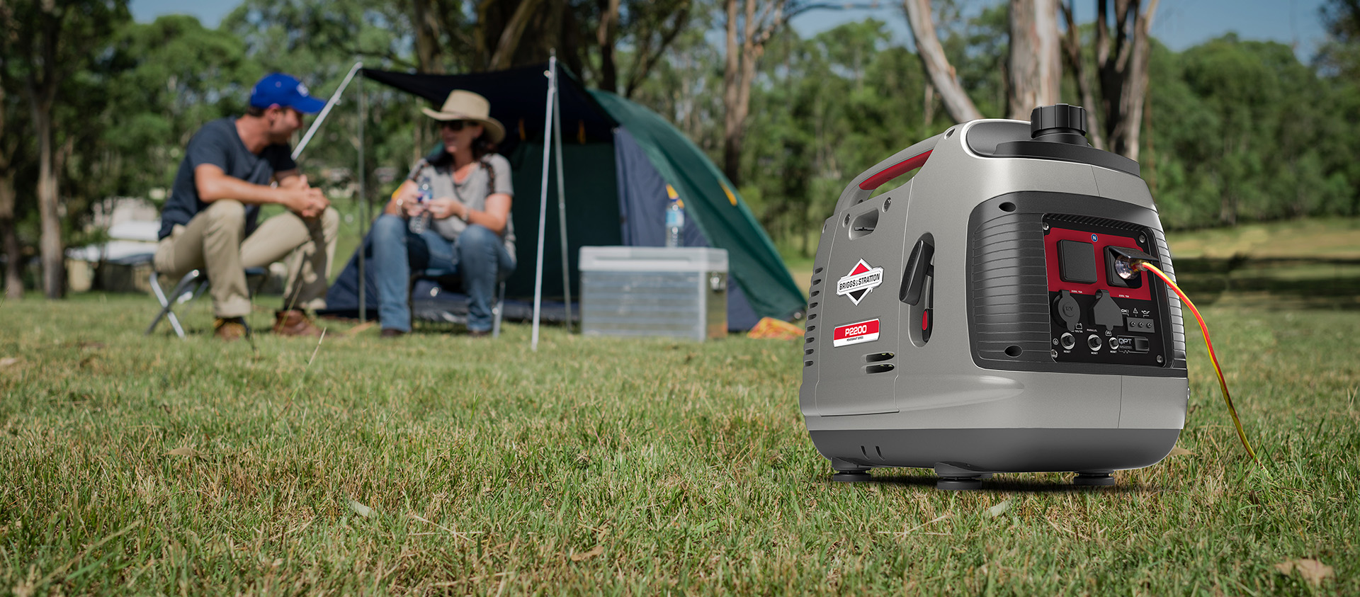 Take the P2200 Camping
