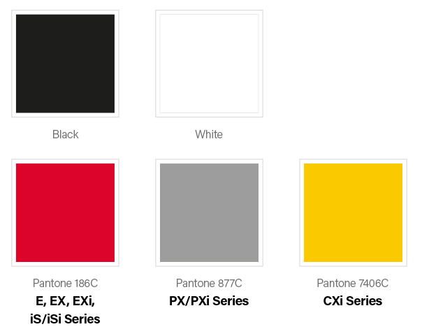 Labelling guide colours