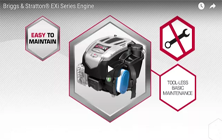 Двигатель Briggs & Stratton® серии EXi | Briggs & Stratton