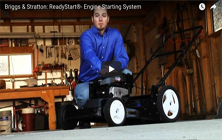 Система запуска двигателя ReadyStart® | Briggs & Stratton