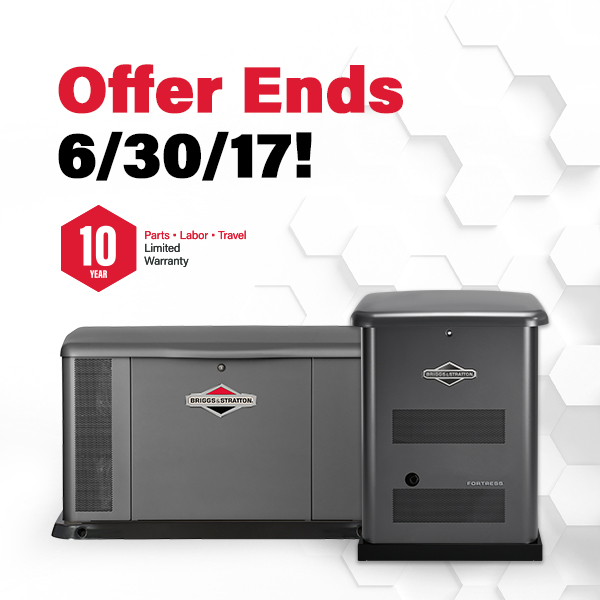 Briggs and Stratton Standby Generator Warranty Comparison