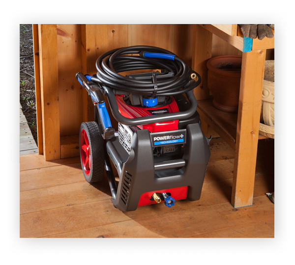 Pressure Washer Storage