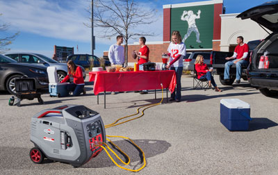 Top Inverter Gererator Features For Tailgating | Briggs & Stratton News