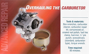 How to rebuild or repair a small engine carburetor