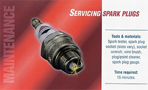 Check Change Clean Spark Plug by Briggs and Stratton