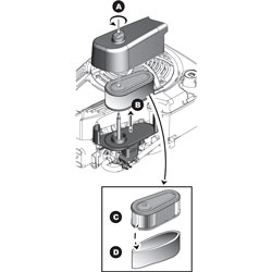 Air Filter Cartridge Assembly Install