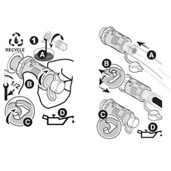 Lawn Mower Oil Drain Valve Install