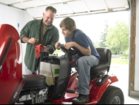 how to start a lawn mower after winter