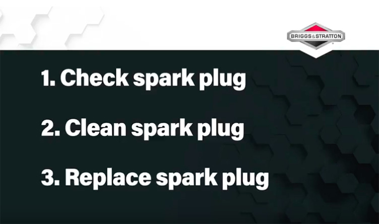 How to Check, Clean & Replace Mower Spark Plug | Briggs & Stratton
