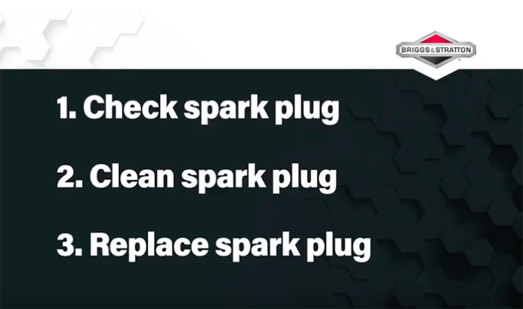 How To Check Clean Replace Mower Spark Plug Briggs Stratton