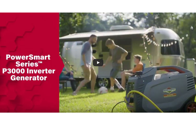 P3000 PowerSmart Series Inverter Generator | Briggs & Stratton P3000 PowerSmart Series Inverter Generator | Briggs & Stratton