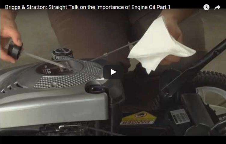 How To - Lawn Mower Oil, Part 1 | Briggs & Stratton