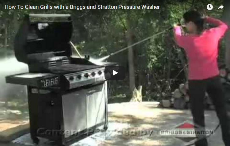 How to Clean Grills with a Pressure Washer | Briggs & Stratton