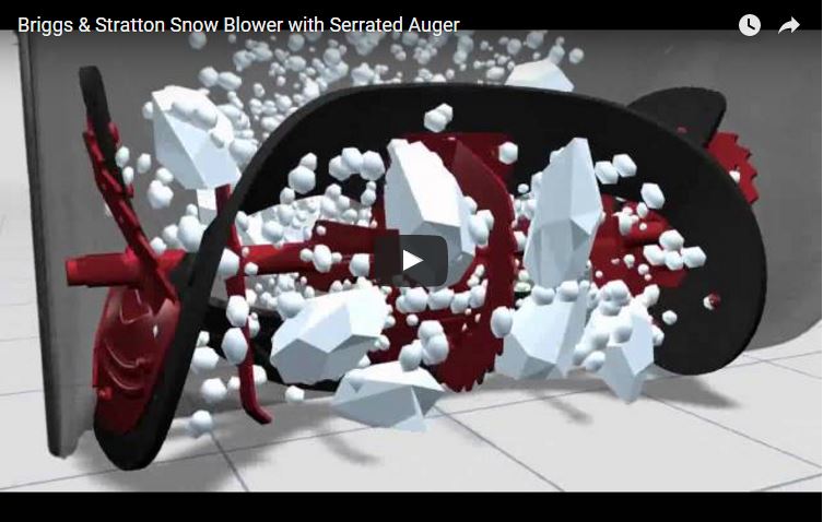SnowShredder™ Serrated Auger Snow Blower | Briggs & Stratton