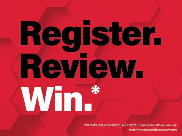 Enter into the Register. Review. Win Sweepstakes 