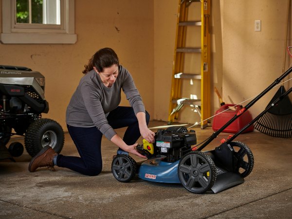 Bruder Baugeräte - Vergaser + Benzintank Briggs & Stratton SPRINT