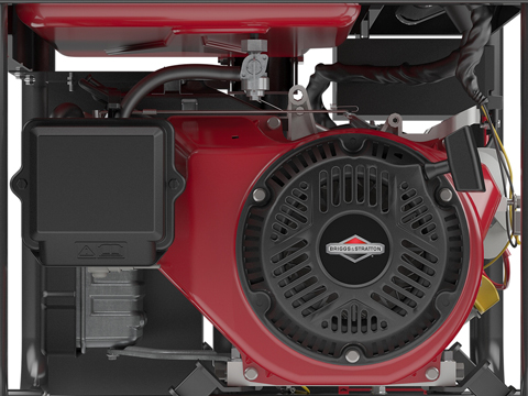 Close up of Briggs & Stratton 420cc engine