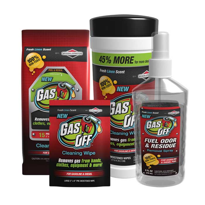 Gasoline Residue Odor Removal