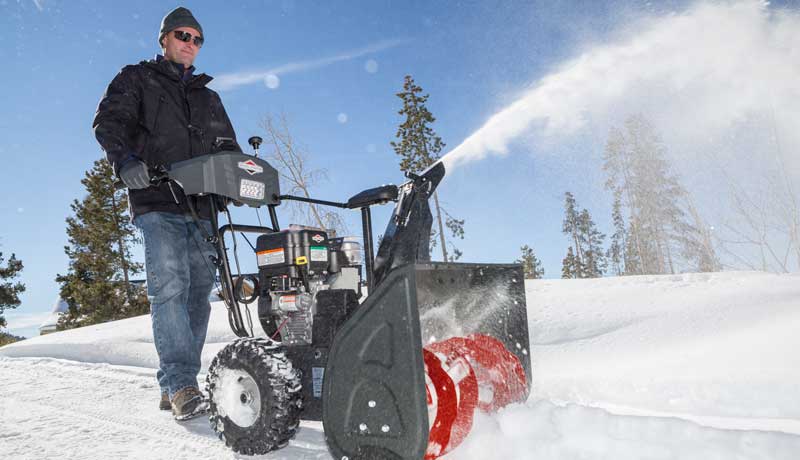 Briggs and stratton snow blower sales maintenance