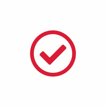 Red Checkmark Icon
