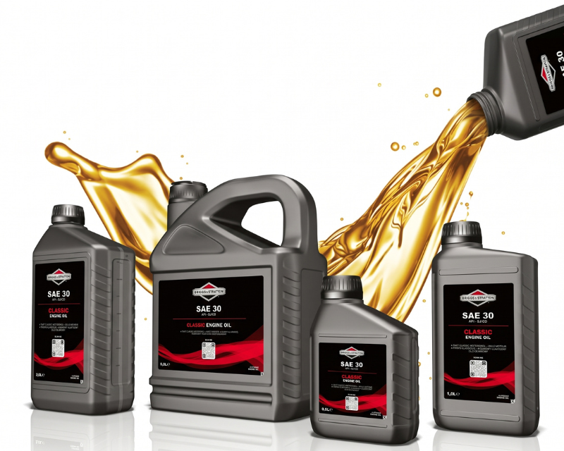 Briggs & Stratton engine oil range