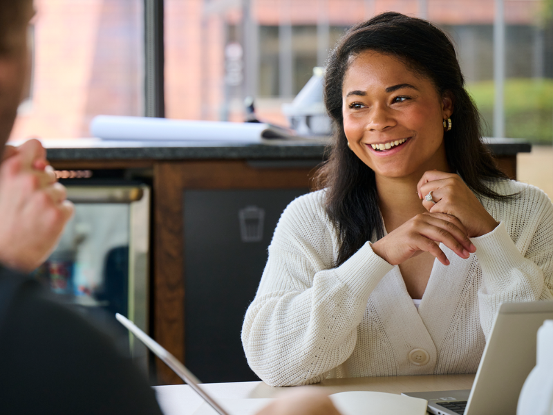 Varför arbeta tillsammans med oss - Nina