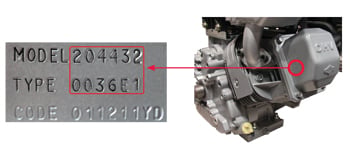 Numéro couvercle soupape OHV