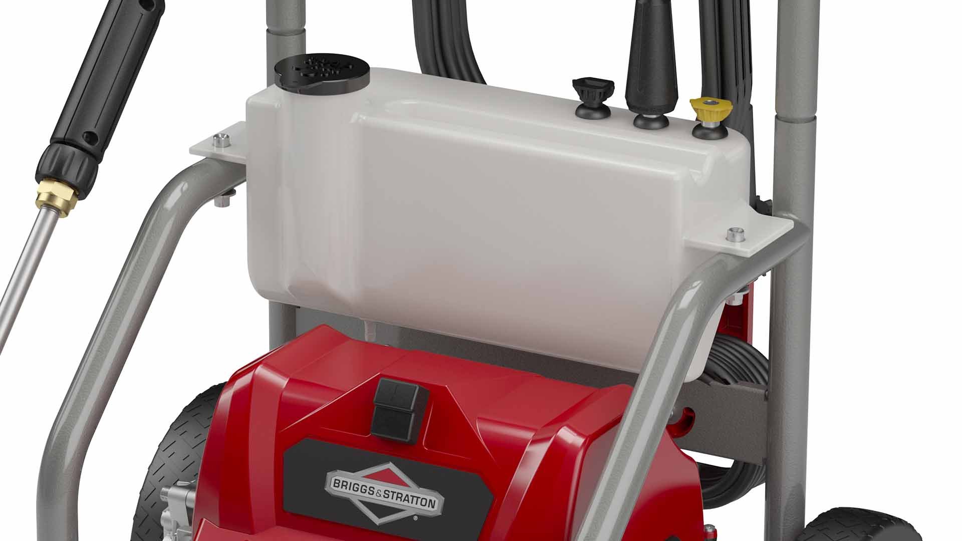 Integrated-Detergent-Tank