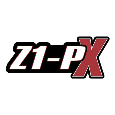 Logo for the NEW Ferris z1-PX Stand-on lawn mower