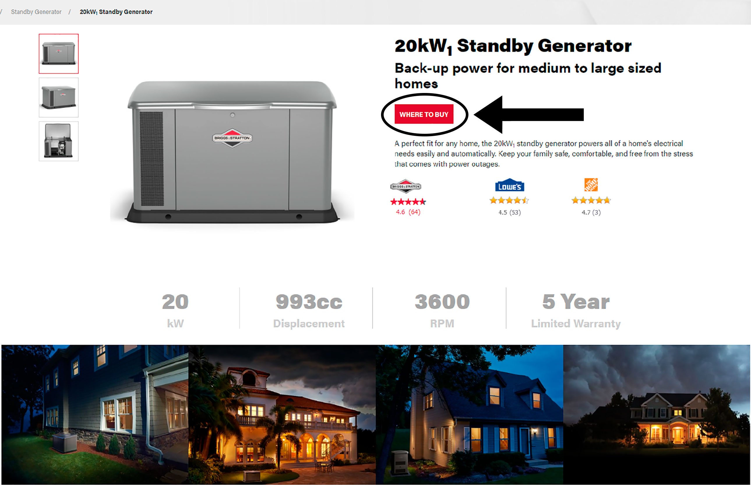 Where can you buy a Briggs & Stratton Engine or Product?