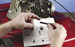 Removing Engine Components for Cleaning by Briggs and Stratton