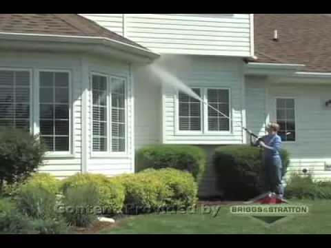 Cleaning Soffits and Gutters with a Pressure Washer