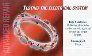 Hur testar man ett litet motors laddningssystem, batteri och generator?